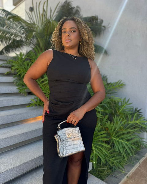 VESTIDO MIDI ELEGANCIA MUNIZ