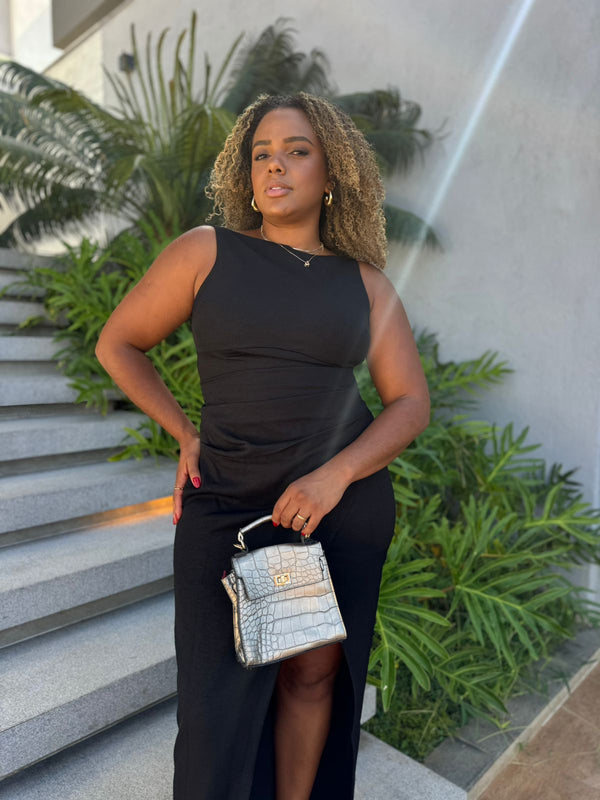 VESTIDO MIDI ELEGANCIA MUNIZ