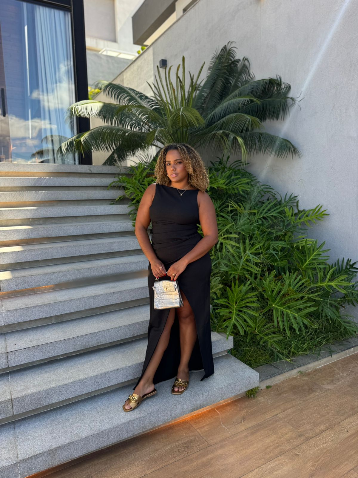 VESTIDO MIDI ELEGANCIA MUNIZ