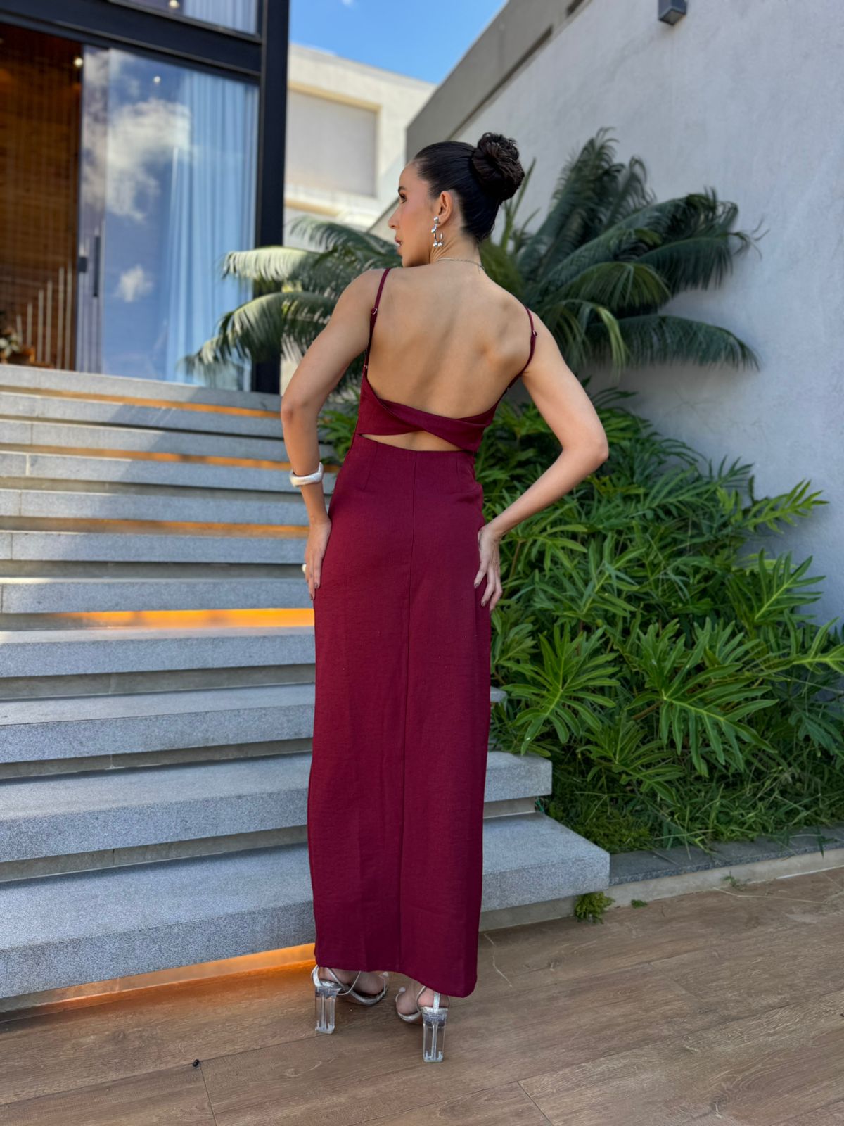 VESTIDO MIDI ELEGANCIA MUNIZ