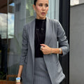 BLAZER ALFAIATARIA  RISCA DE GIZ BZ01A