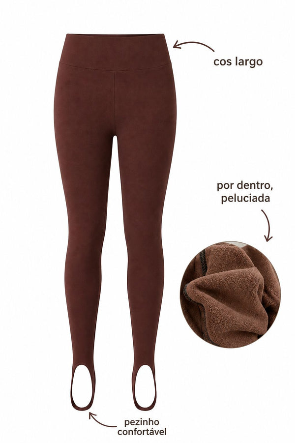 CALÇA MONTARIA FLANELADA DE PEZINHO