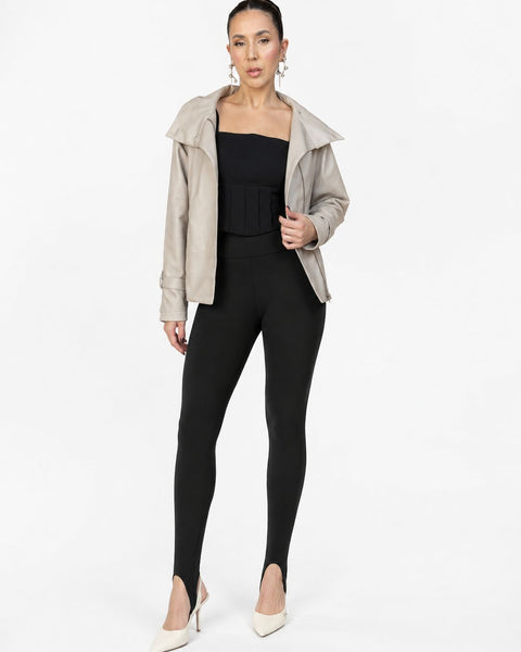 CALÇA MONTARIA FLANELADA DE PEZINHO