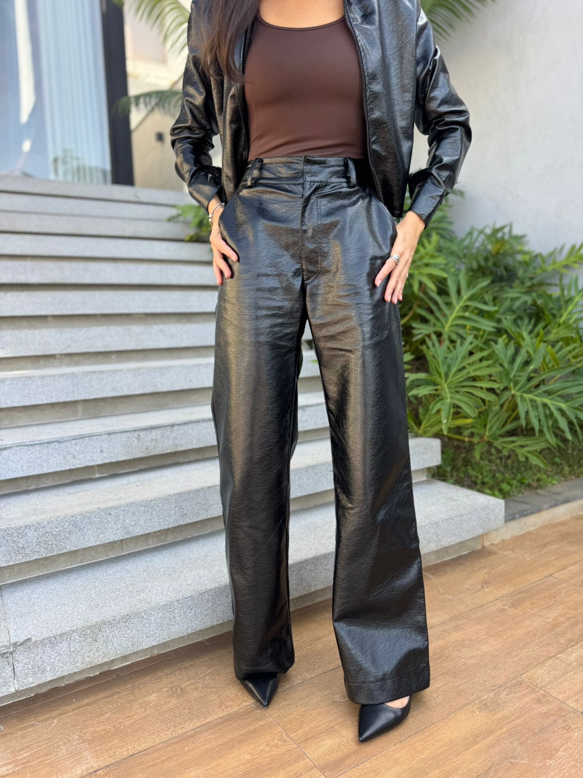 CALÇA COURINO MARMORIZADO LONDON