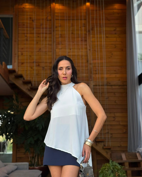 BLUSA ASSIMETRICA ALANA