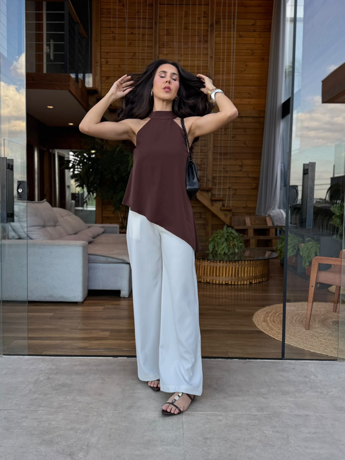 BLUSA ASSIMETRICA ALANA