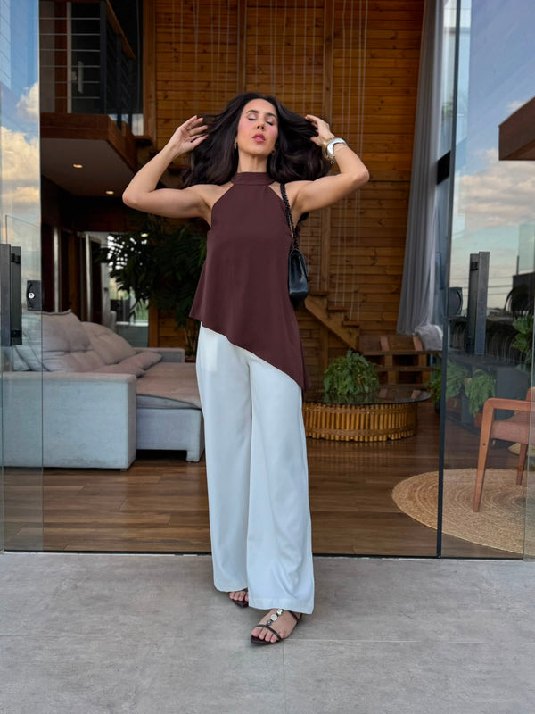 BLUSA ASSIMETRICA ALANA