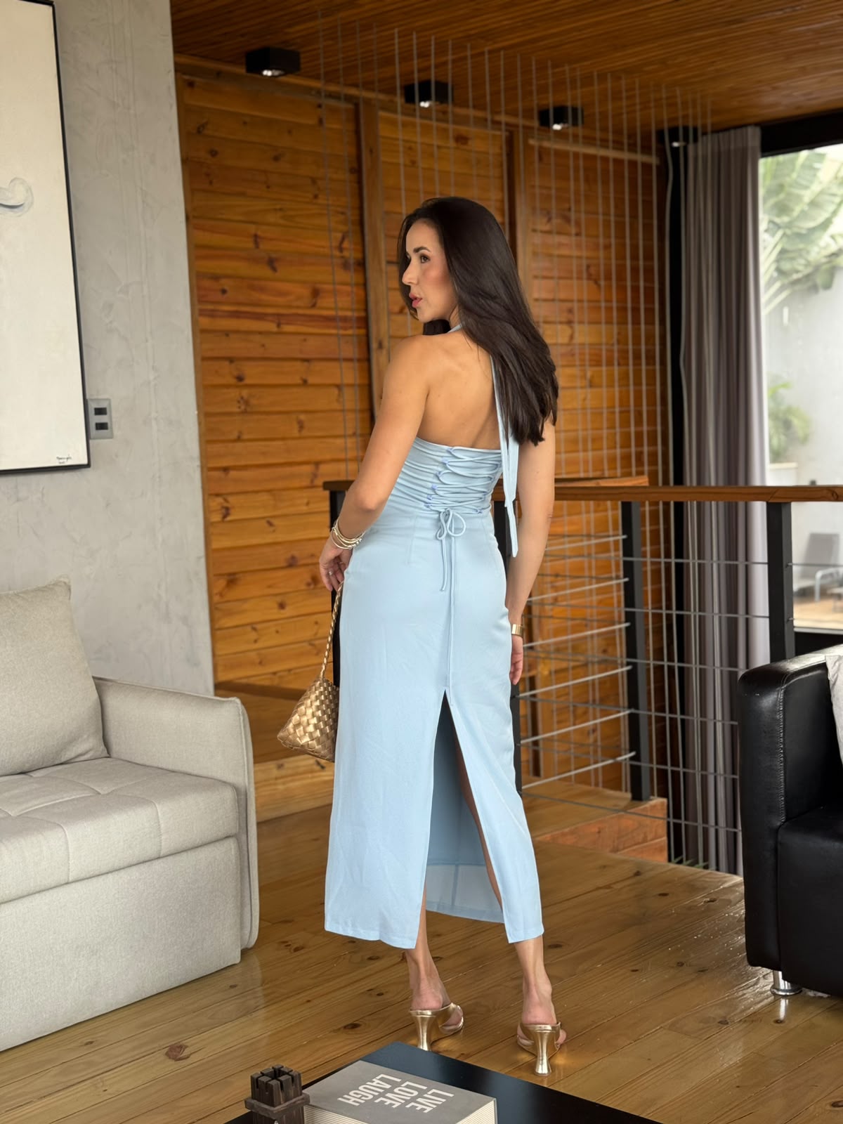 VESTIDO MIDI  LANA