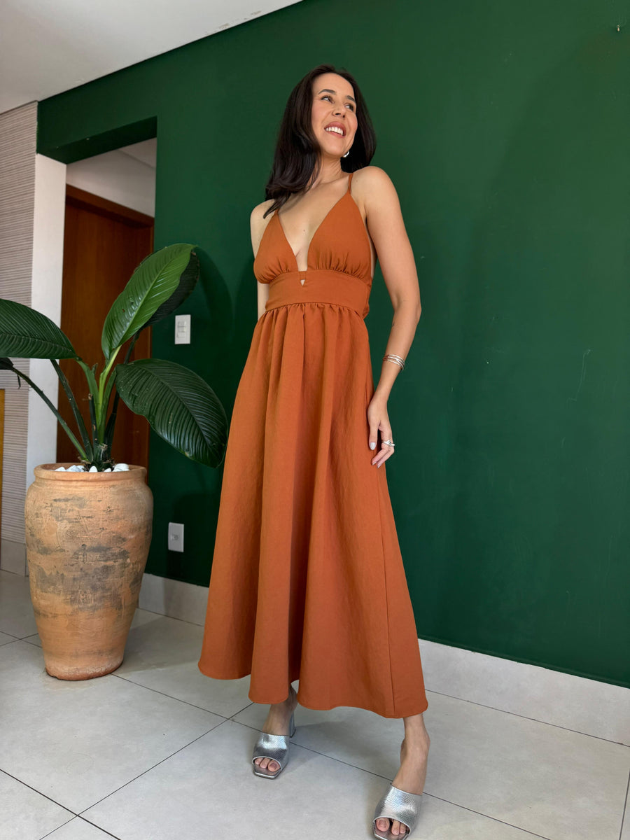 VESTIDO MIDI MALU