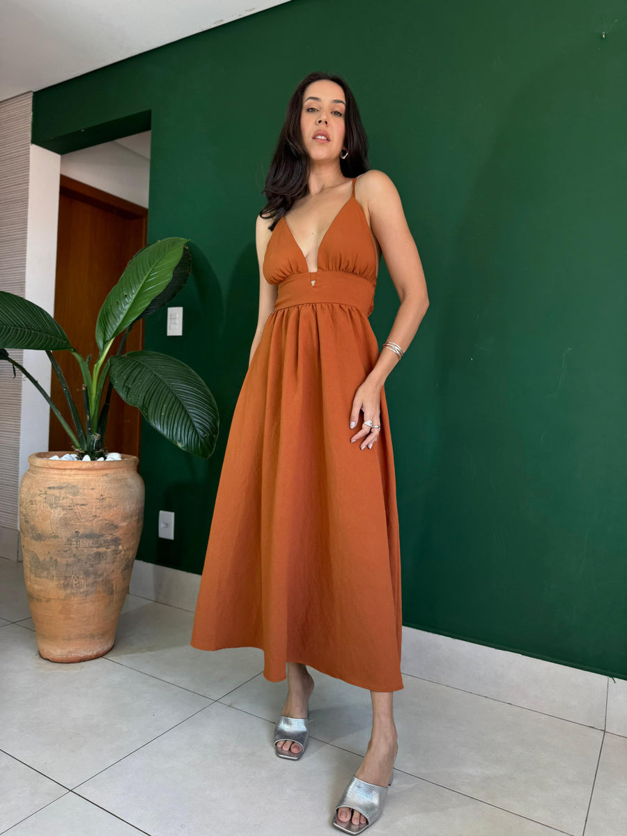 VESTIDO MIDI MALU
