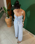 CONJUNTO CALÇA E CROPPED LISTRAS GRECIA