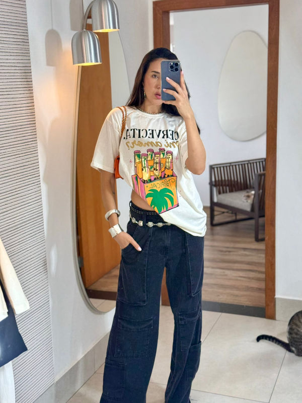 TSHIRT OVERSIZE ALGODÃO CERVECITA