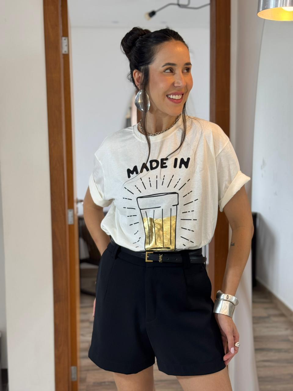 TSHIRT OVERSIZE ALGODÃO MADE IN BRASIL