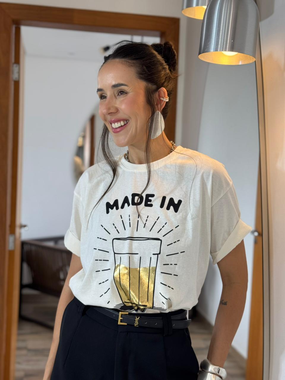 TSHIRT OVERSIZE ALGODÃO MADE IN BRASIL