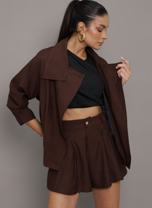 SHORT CURTO COS ALTO CHARLAS