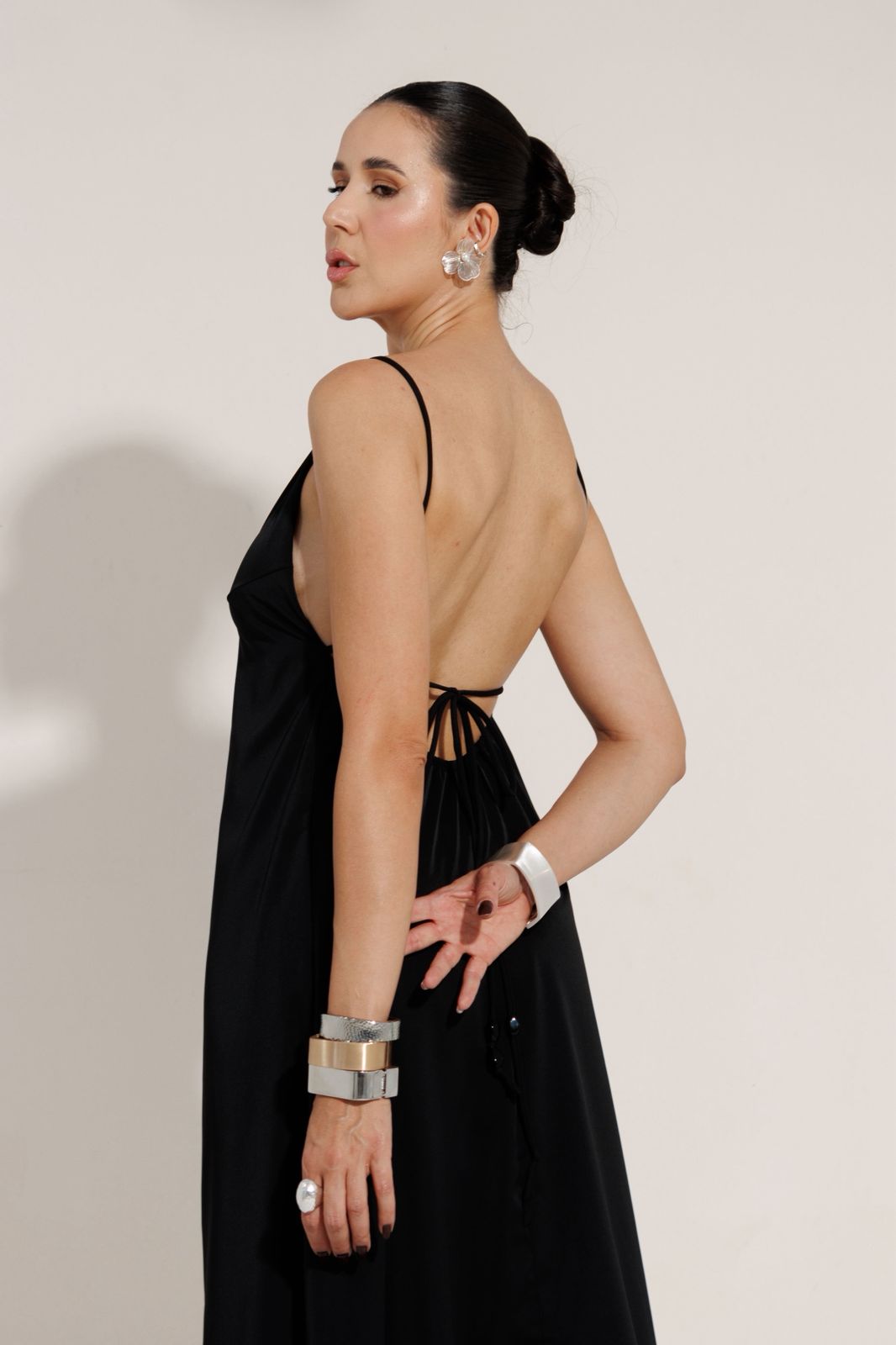 VESTIDO LONGO COSTAS NUA FENDA MAYA