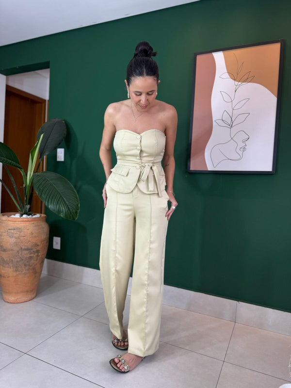 CONJUNTO ALFAIATARIA TOMARA QUE CAIA GABI