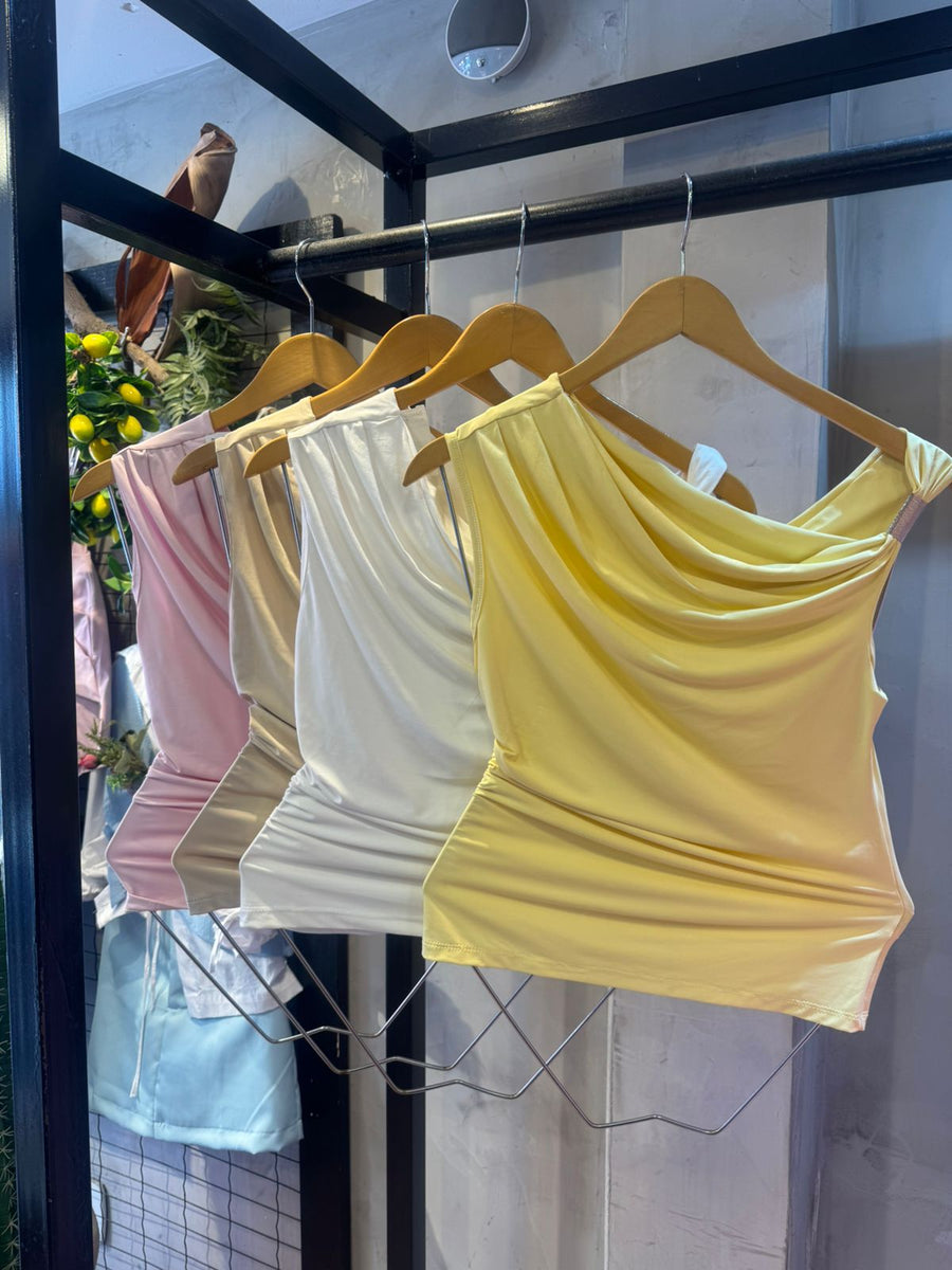 BLUSA POLIAMIDA OMBRO