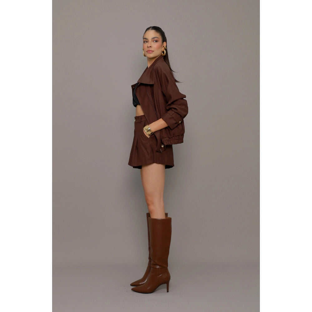 SHORT CURTO COS ALTO CHARLAS